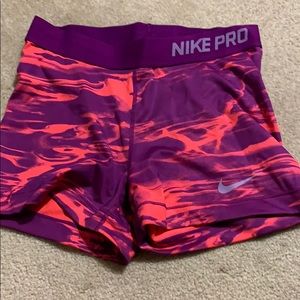 Women’s Nike pro shorts